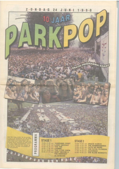 Faith No More: Parkpop Festival (1990) poster