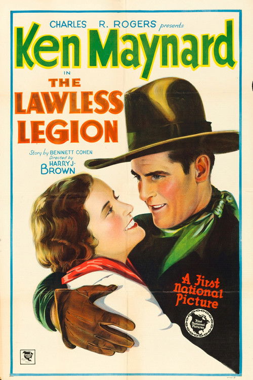 The Lawless Legion (1929) poster