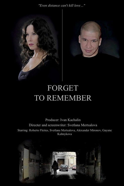 Forget to Remember (2018) poster