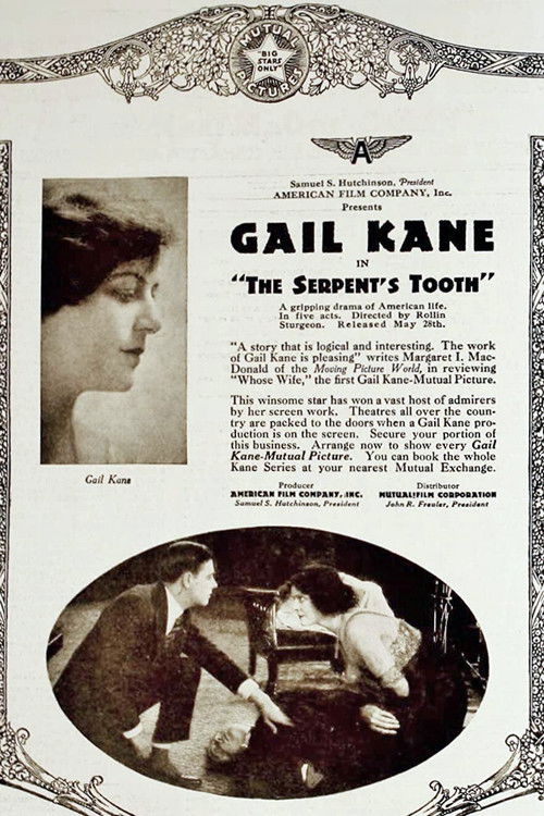 The Serpent's Tooth (1917) poster