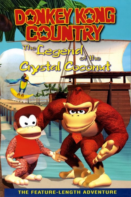 Donkey Kong Country: The Legend of the Crystal Coconut (1997) poster