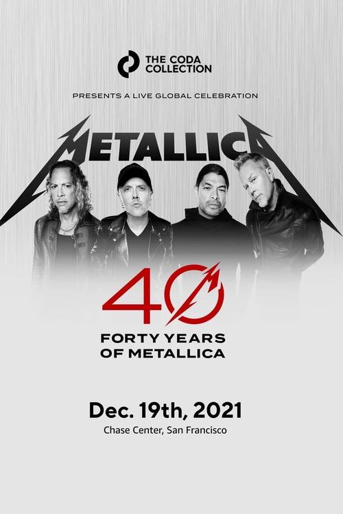 Metallica: 40th Anniversary - Live at Chase Center (Night 2) (2021) poster