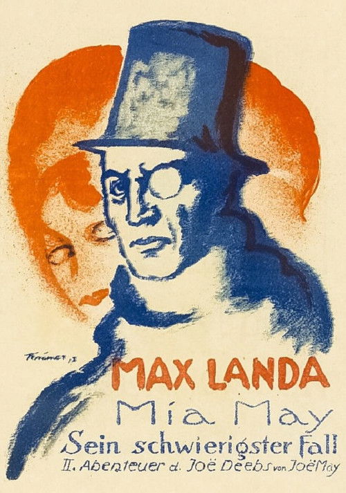 Sein schwierigster Fall (1915) poster