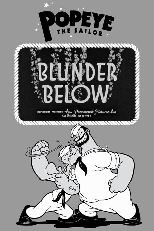 Blunder Below (1942) poster