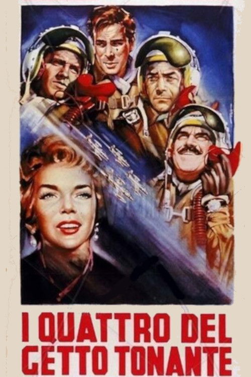 Four of the Thundering Jet (1955) poster