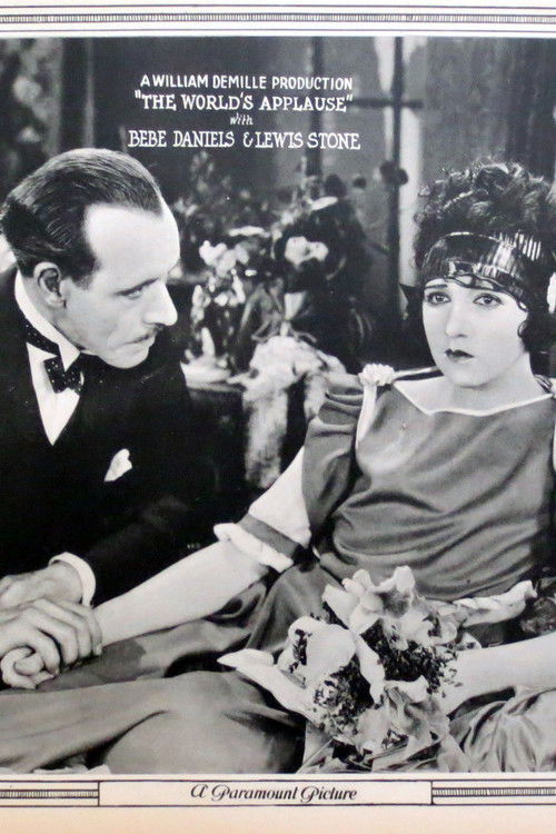 The World's Applause (1923) poster
