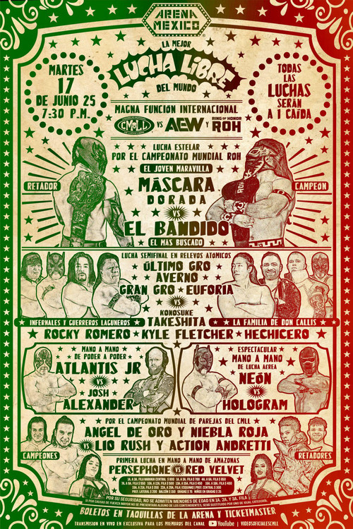 CMLL Martes Populares - CMLL vs. AEW/ROH (2025) poster