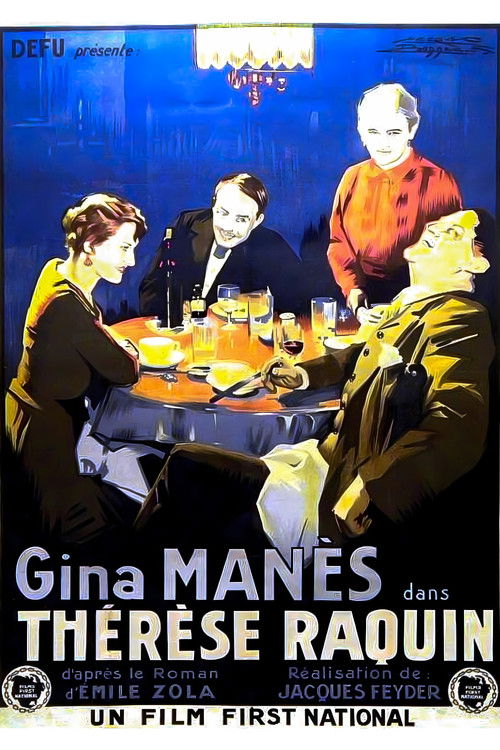 Thérèse Raquin (1928) poster
