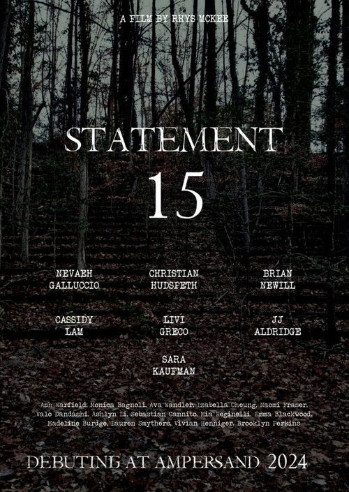 Statement 15 (2024) poster