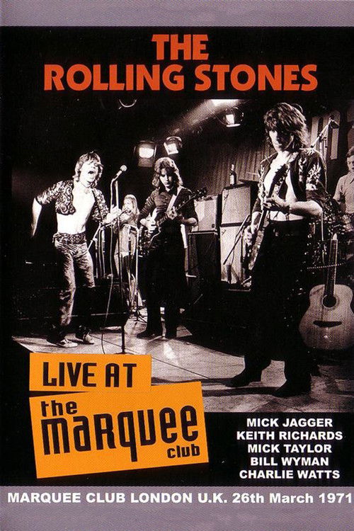 The Rolling Stones: The Marquee Club 1971 (1971) poster