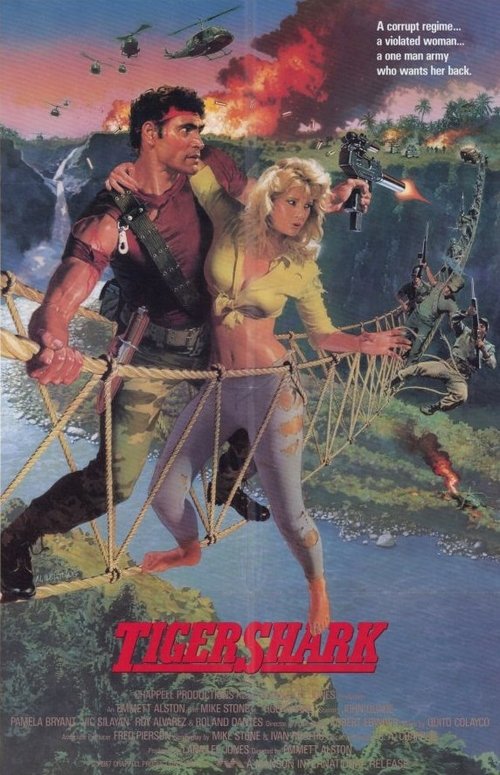 Tigershark (1987) poster