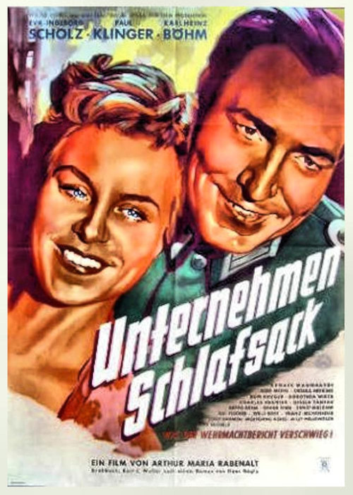Unternehmen Schlafsack (1955) poster