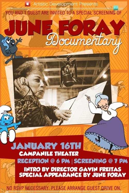 The One and Only June Foray (2013) poster