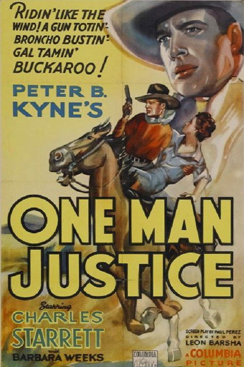 One Man Justice (1937) poster