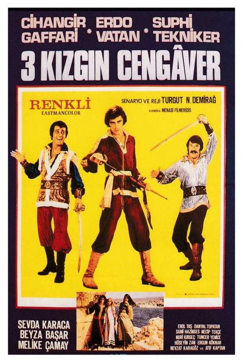 Üç Kızgın Cengaver (1971) poster