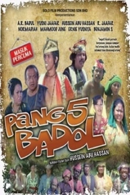 Panglima Badol (1978) poster