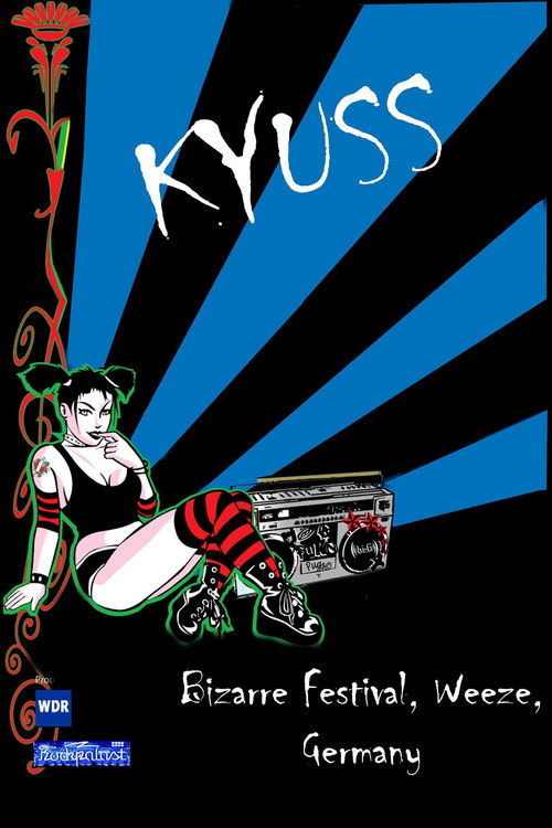 Kyuss - Bizarre Festival, Weeze, Germany (1995) poster
