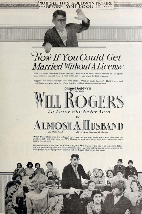 Almost a Husband (1919) poster