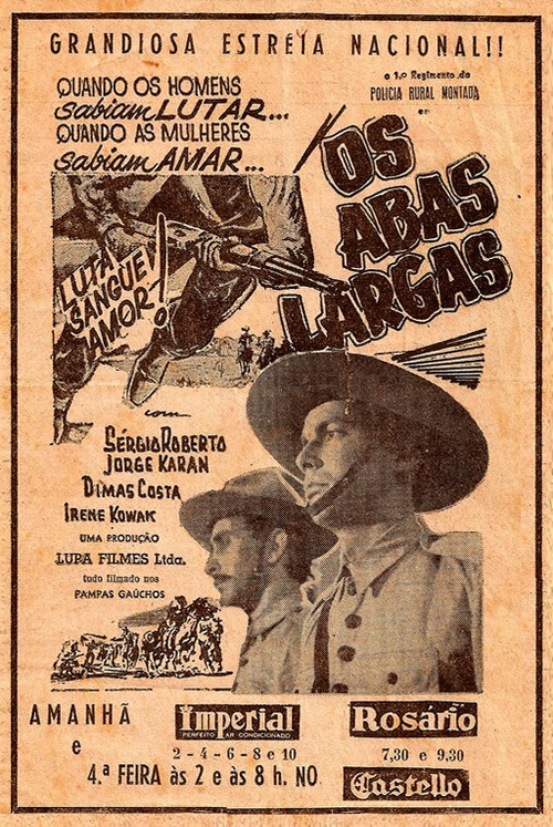 Os Abas Largas (1963) poster