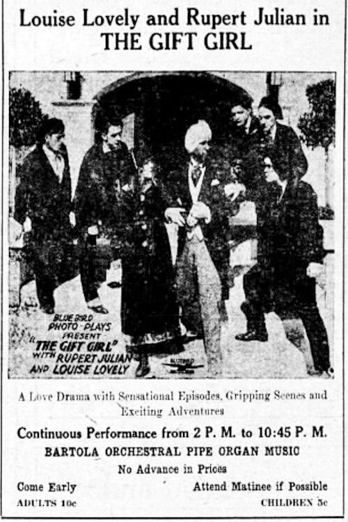 The Gift Girl (1917) poster