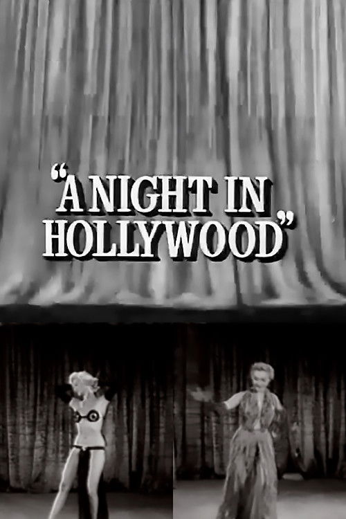 A Night in Hollywood (1953) poster