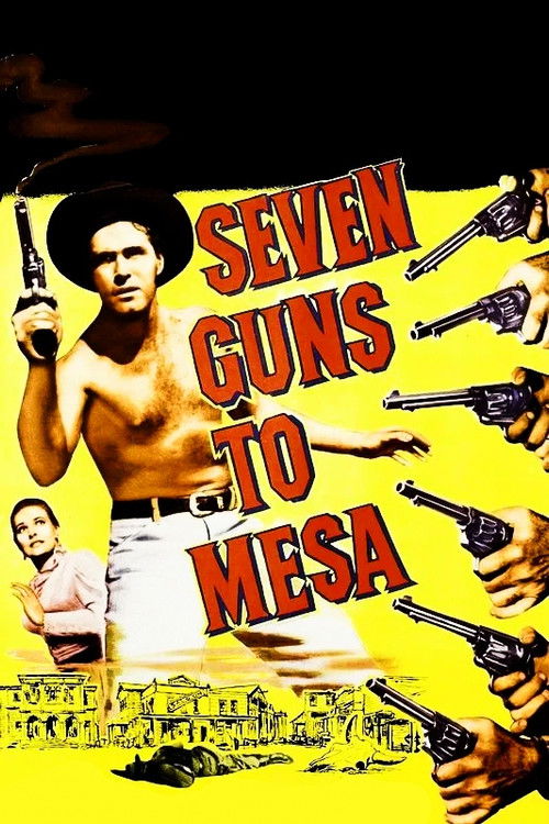 Seven Guns to Mesa (1958) poster