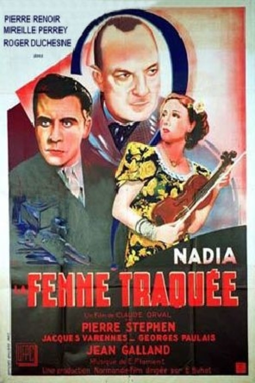 Nadia la femme traquée (1940) poster