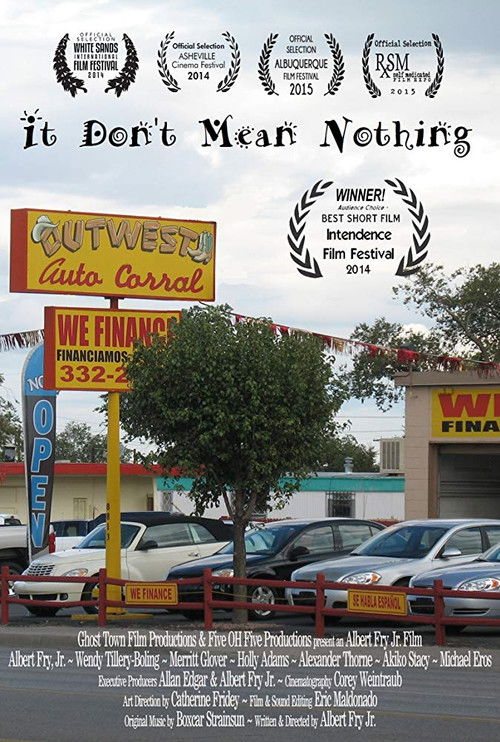 It Don't Mean Nothing (2014) poster