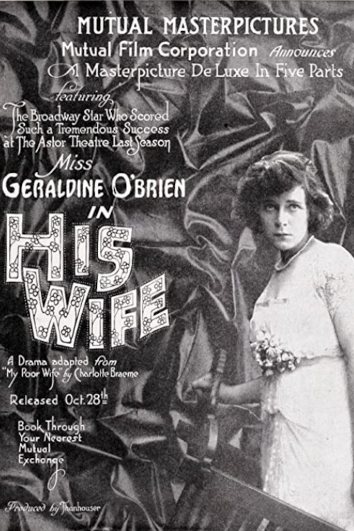 His Wife (1915) poster