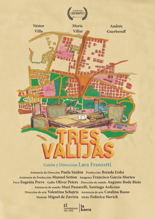 Tres valijas (2018) poster
