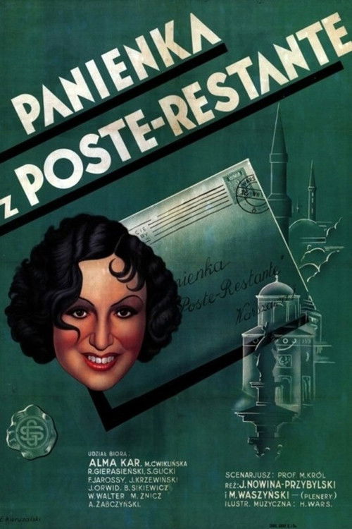 Panienka z poste restante (1935) poster