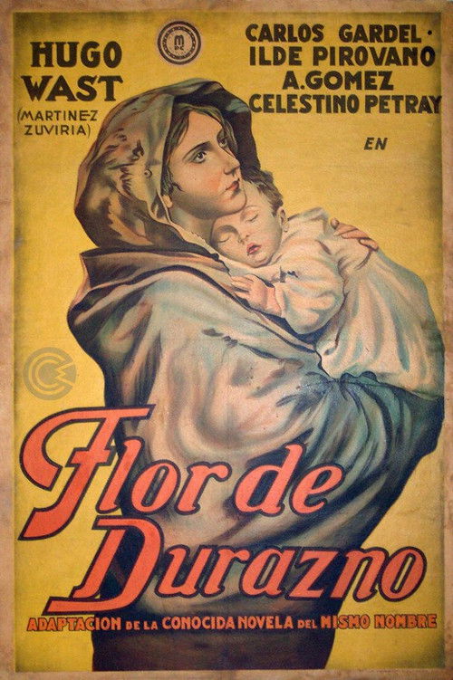 Flor de durazno (1917) poster