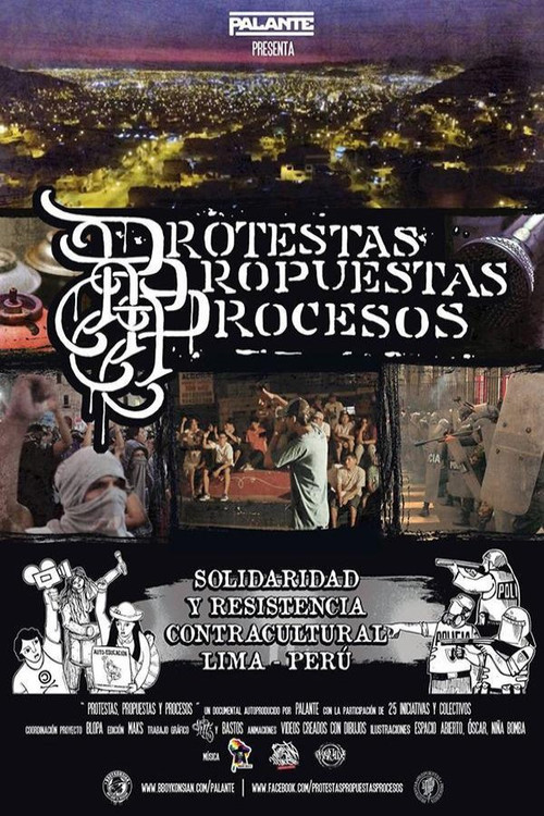 Protestas, propuestas, procesos (2017) poster