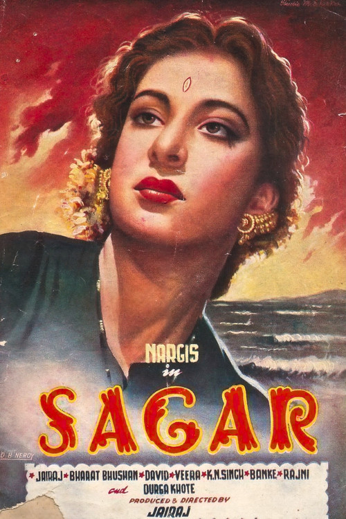 Saagar (1951) poster