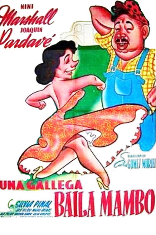 Una gallega baila mambo (1951) poster
