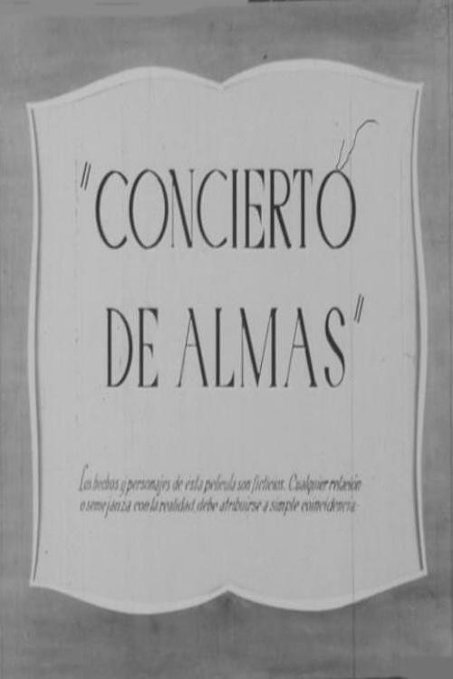 Concierto de almas (1942) poster