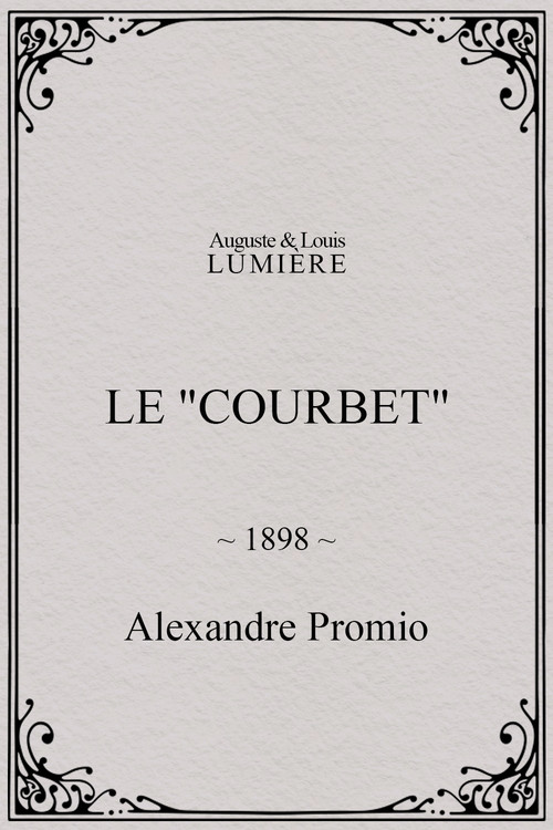 Le "Courbet" (1898) poster