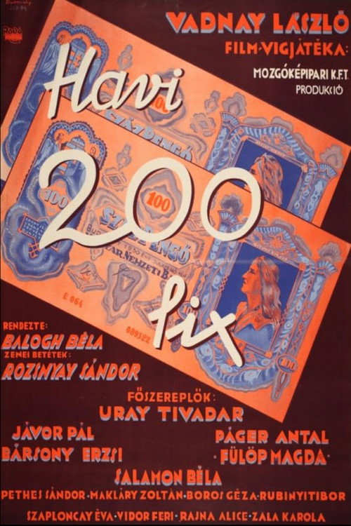 Havi 200 fix (1936) poster