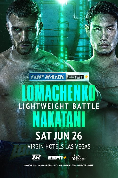 Vasyl Lomachenko vs. Masayoshi Nakatani (2021) poster