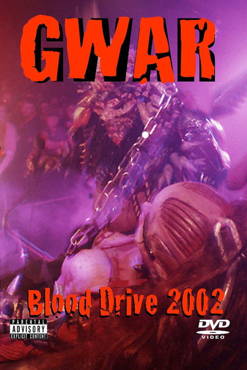 GWAR: Blood drive 2002 (2002) poster