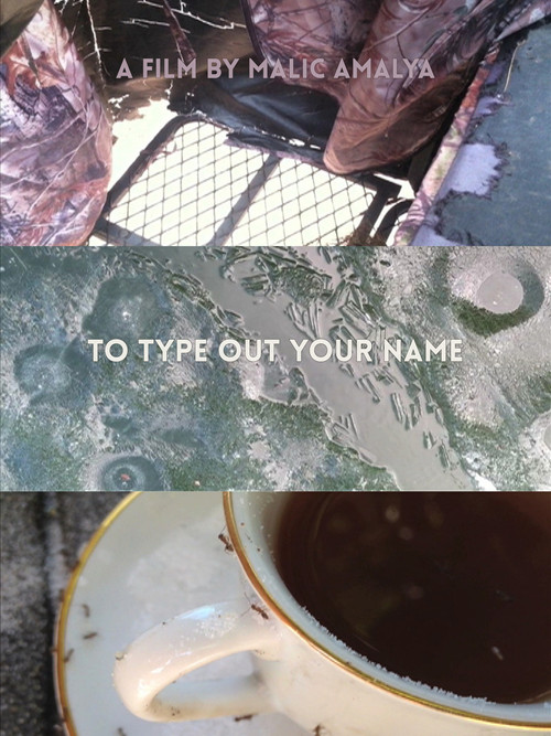 To Type Out Your Name (2014) poster