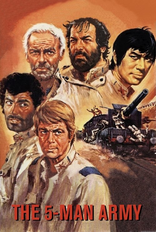 The 5-Man Army (1969) poster