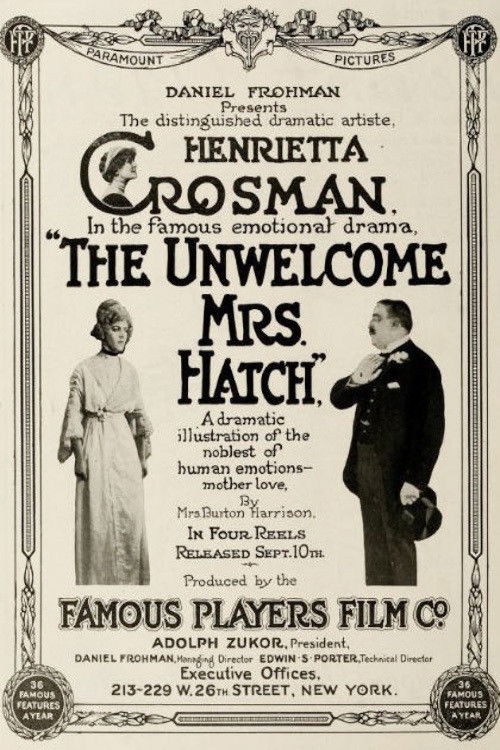 The Unwelcome Mrs. Hatch (1914) poster