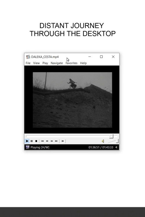 Distant Journey Through the Desktop (2020) poster