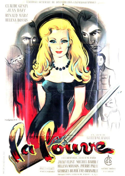 La louve (1949) poster