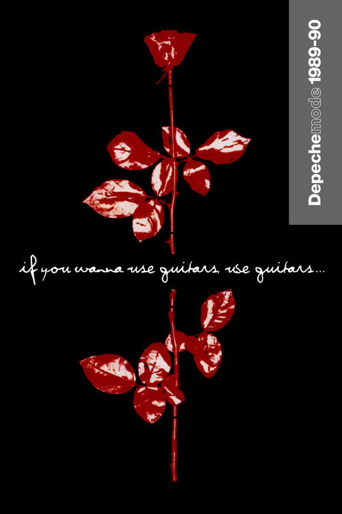 Depeche Mode: 1989–90 “If You Wanna Use Guitars, Use Guitars…” (2006) poster