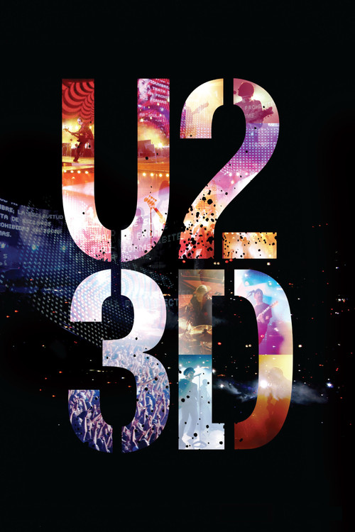 U2 3D (2008) poster