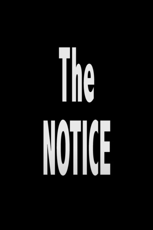 The NOTICE (2020) poster
