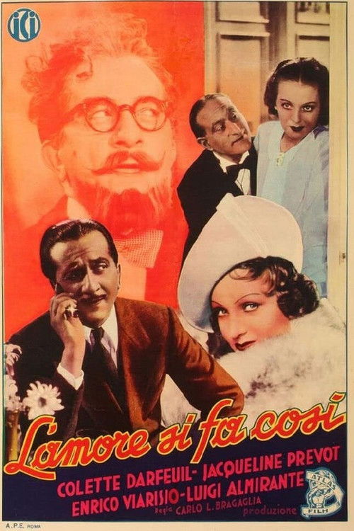 L'amore si fa così (1939) poster