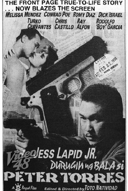 Durugin ng Bala si Peter Torres (1990) poster